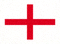 英格兰国旗白底红色十字图案
